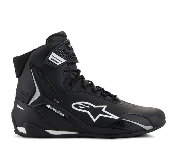 Alpinestars Faster 4 naisten ajokengät, musta/valkoinen