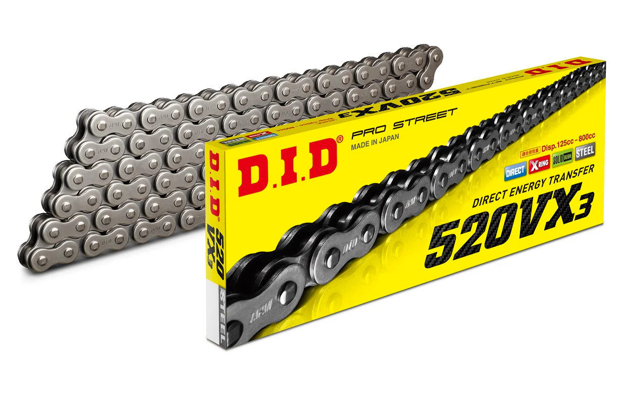 D.I.D 520VX2 Ketju+Jousil. (FJ)