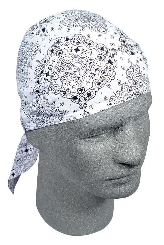 Flydanna päähine White Paisley
