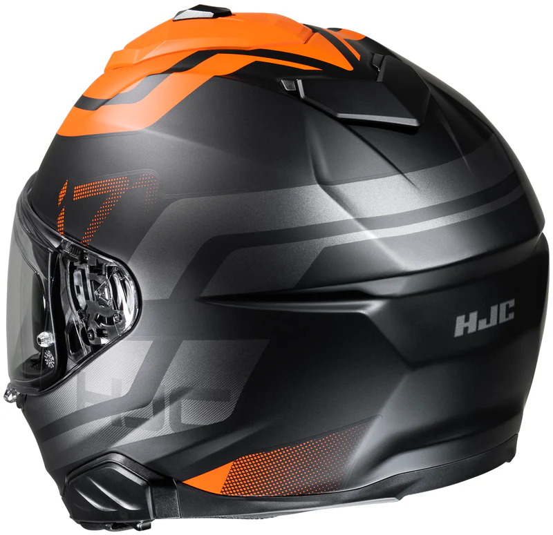 HJC i71 Enta MC7SF, orange/black/gray - Image 2