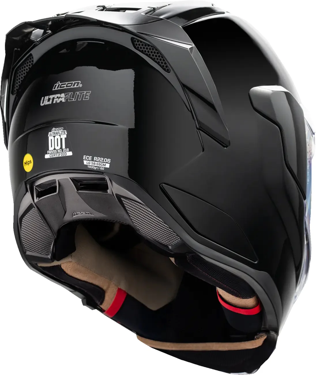 Icon Ultraflite Solid MIPS, Black - Image 2