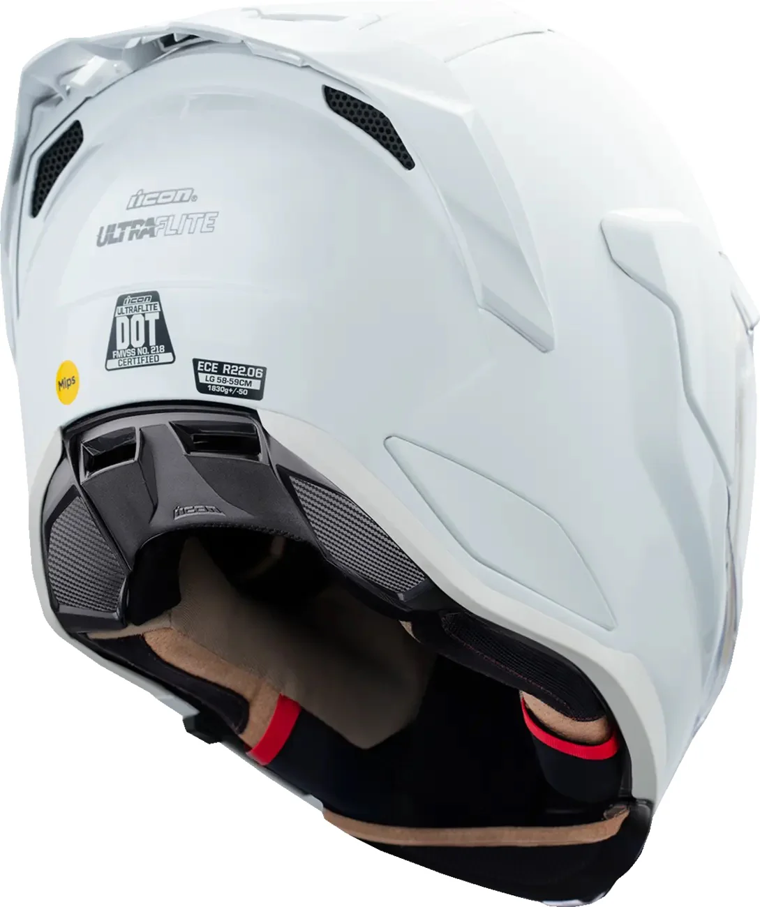 Icon Ultraflite Solid MIPS, White - Image 2