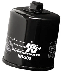 K&N öljynsuodatin KN-303, mm. Honda, Kawasaki, Polaris