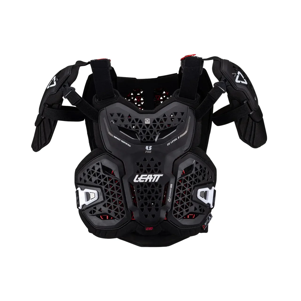 Leatt Chest Protector 4.5 Pro Evo, black, L/XL 172-184cm