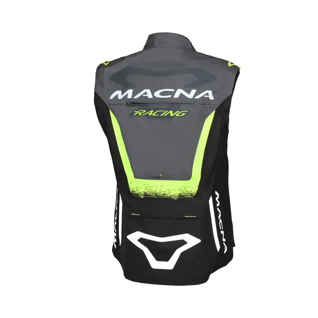 Macna Landmark enduro jacket, Black/Grey/Fluo.Yellow - Image 4