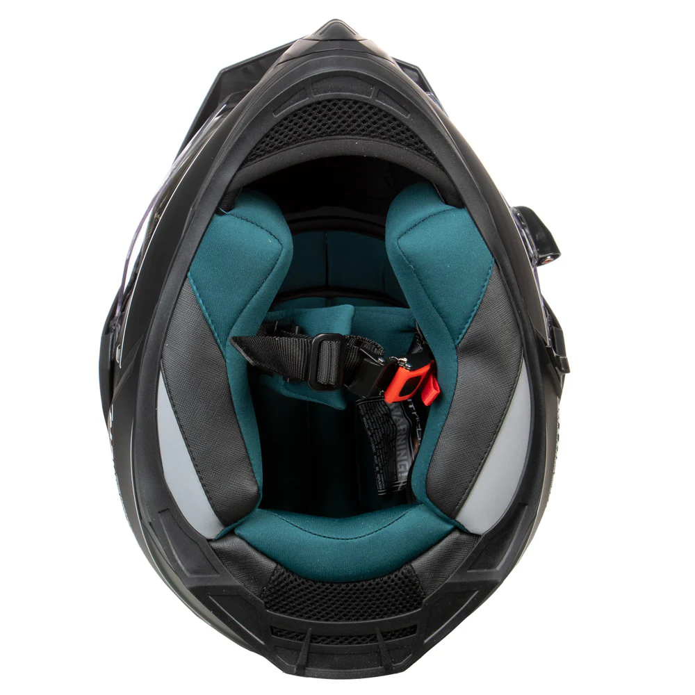 MT Duo Sport kypärä sähkövisiirillä, mattamusta - Image 7