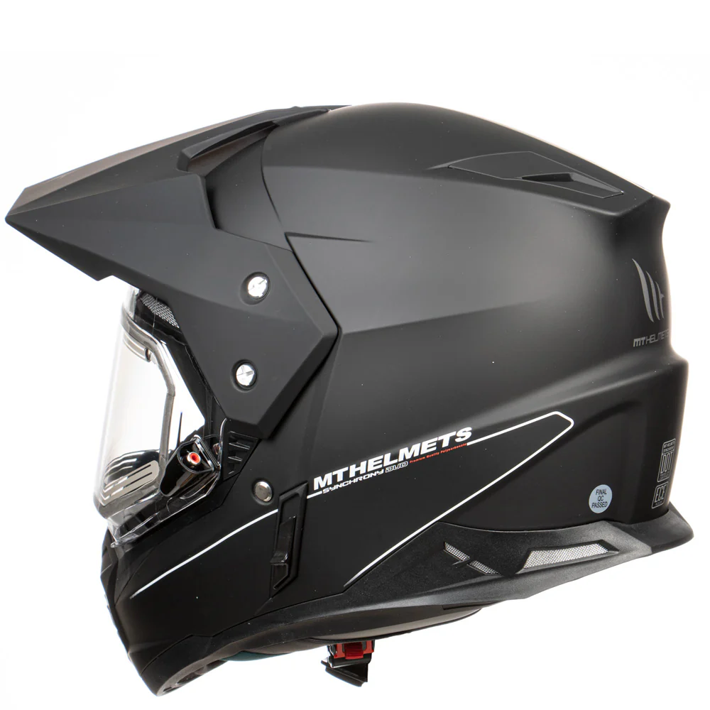 MT Duo Sport kypärä sähkövisiirillä, mattamusta - Image 8