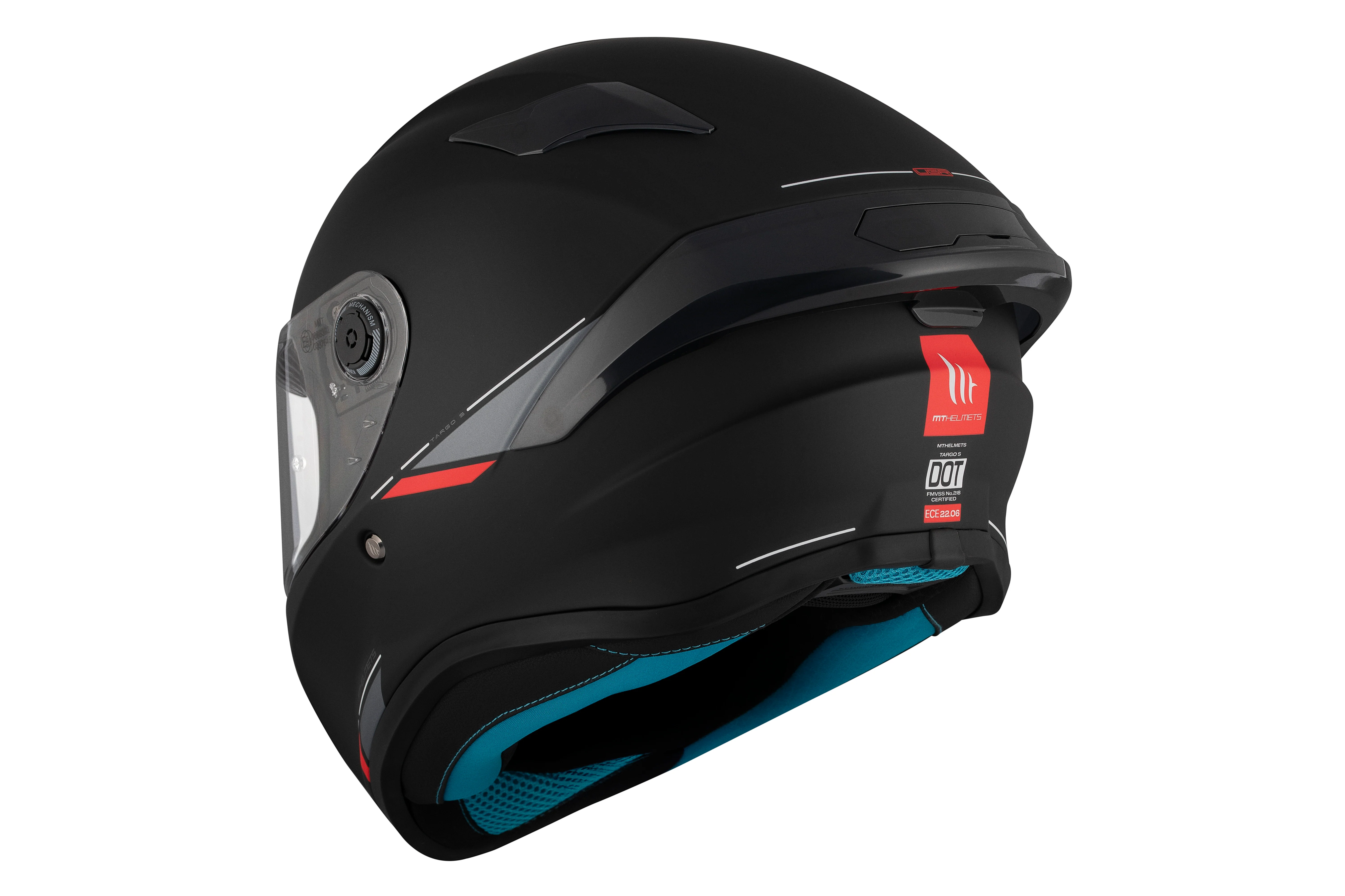 MT Targo S Solid A1 Matt Black - Image 2