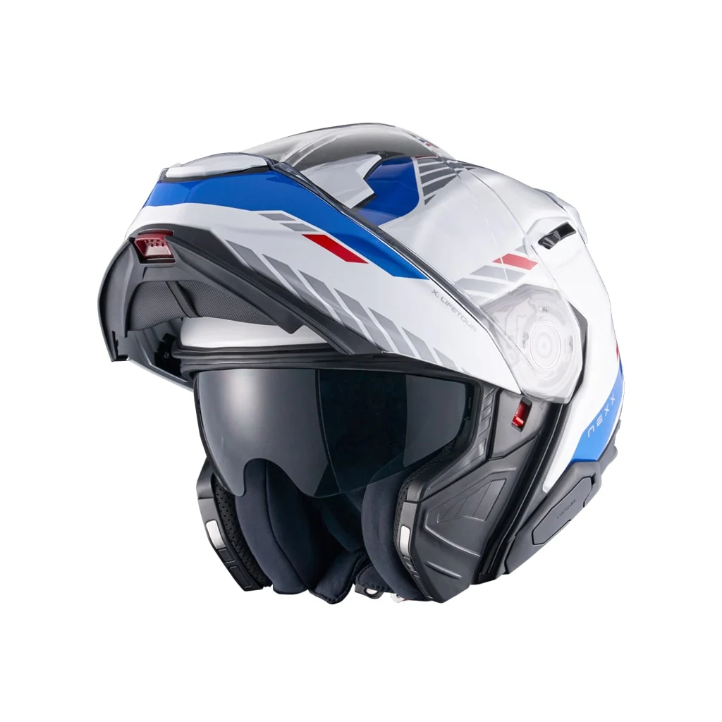 Nexx X.Lifetour Globe valkoinen/sininen - Image 3