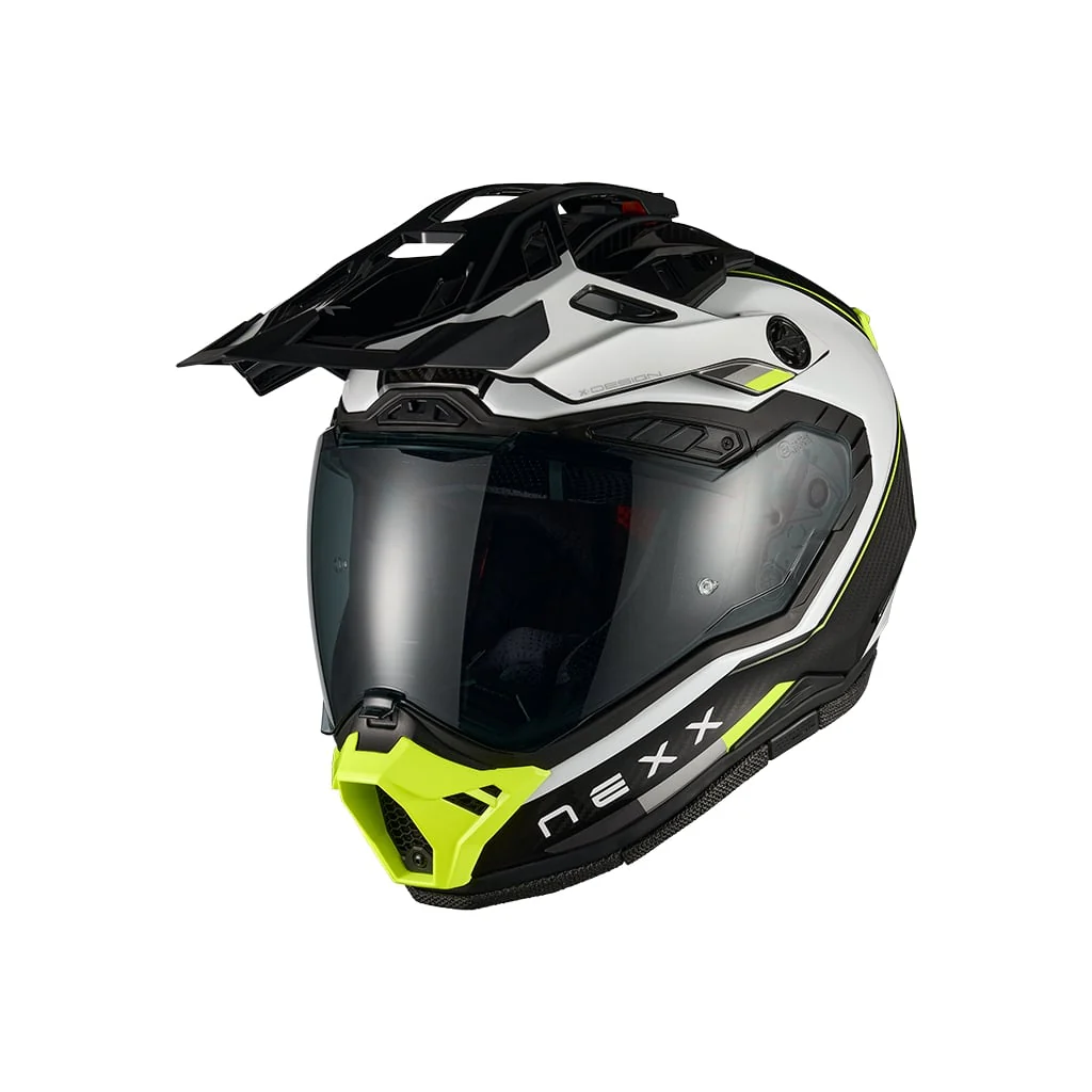 Nexx X.Rally Carbon Raid valkoinen/neon - Image 2