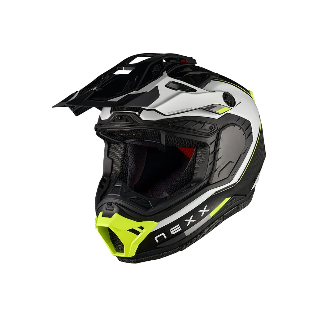 Nexx X.Rally Carbon Raid valkoinen/neon - Image 5