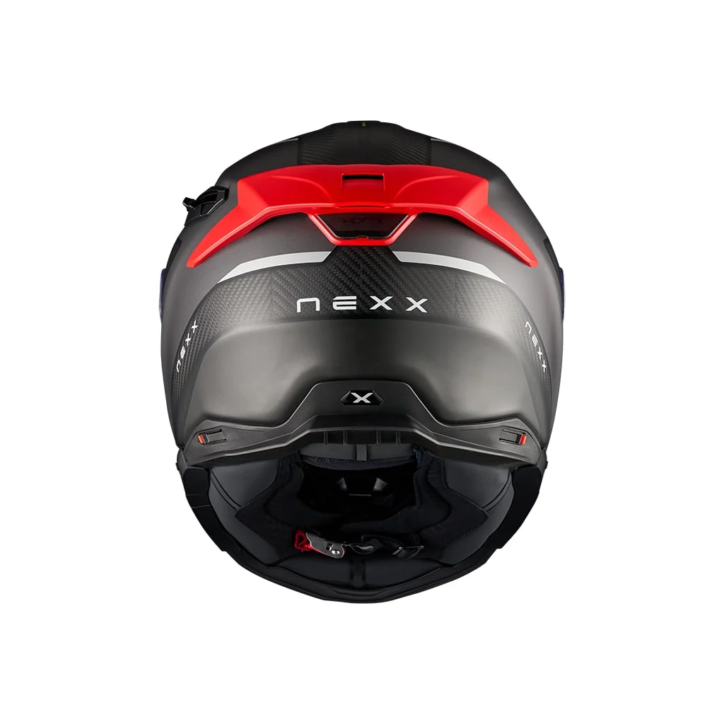 Nexx X.TR Carbon Rush musta/punainen - Image 3