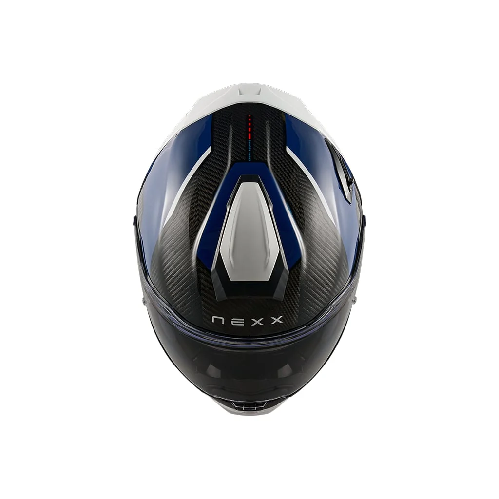 Nexx X.TR Carbon Rush sininen/punainen - Image 4