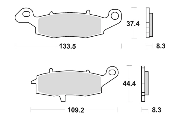 Sbs Jarrupalat Evo Sinter 704SP
