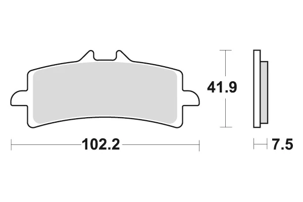 Sbs Jarrupalat Evo Sinter 841SP