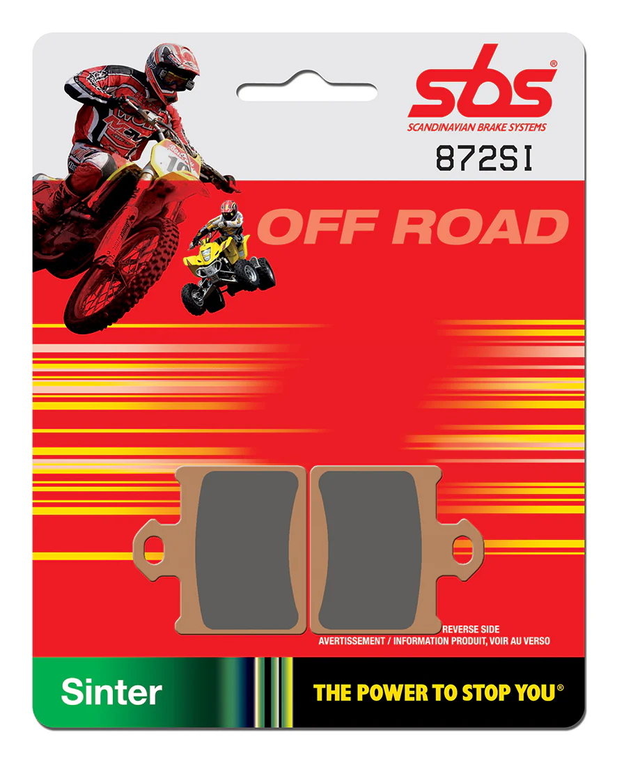 Sbs Jarrupalat Sintered Offroad 872SI