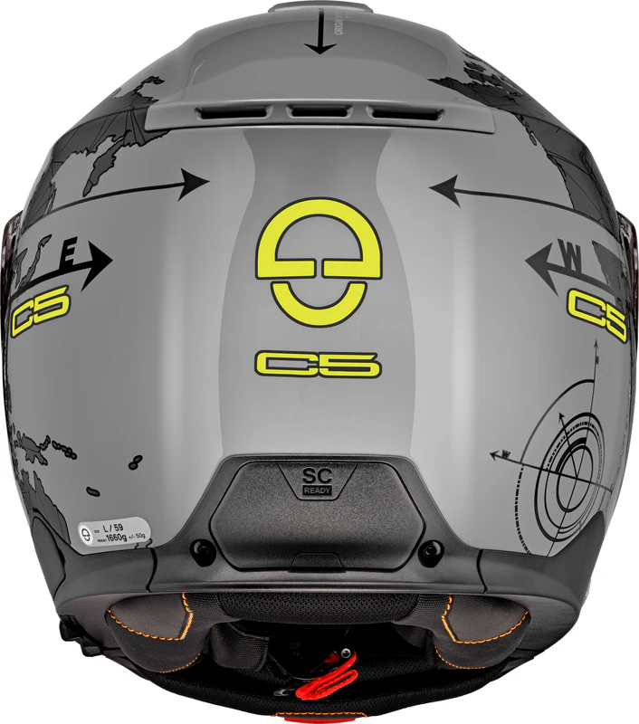 Schuberth C5 Globe harmaa - Image 3