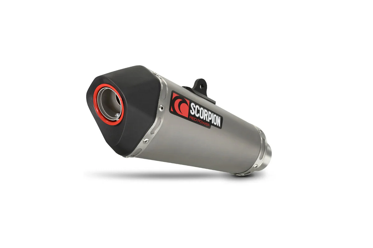 Scorpion Serket Taper Full System Titanium, MT-125 2014-2019