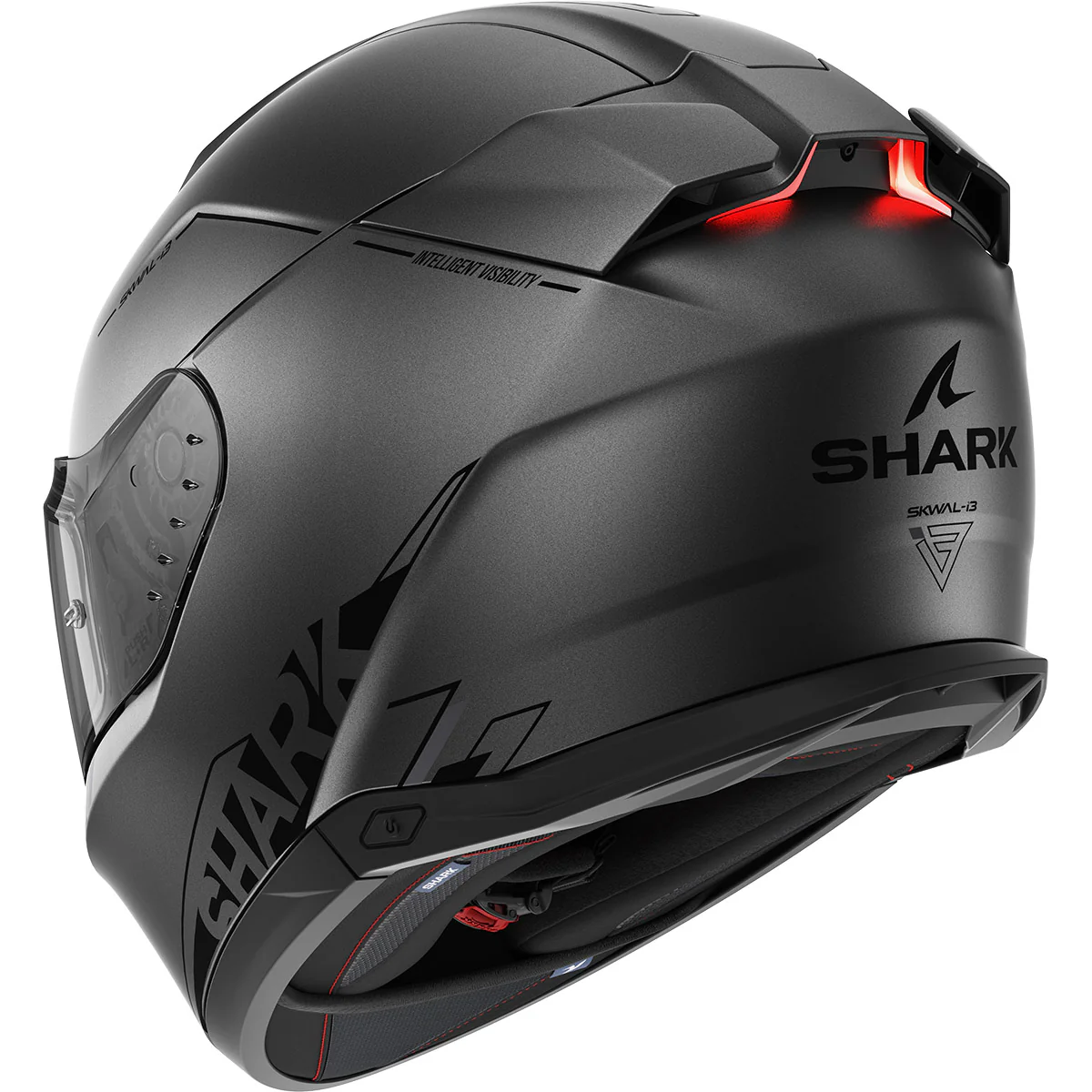 Shark Skwal i3, Blank SP, matta harmaa - Image 2