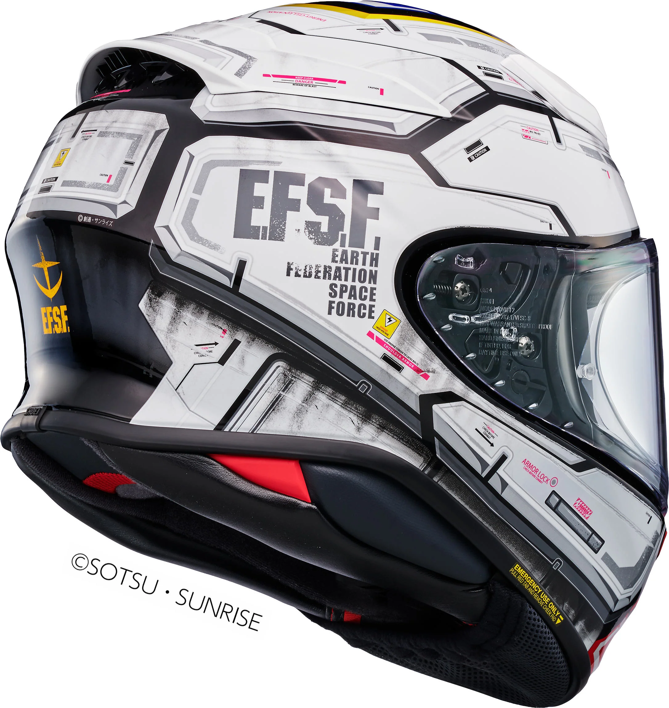 Shoei NXR2 Gundam TC-10 - Image 2