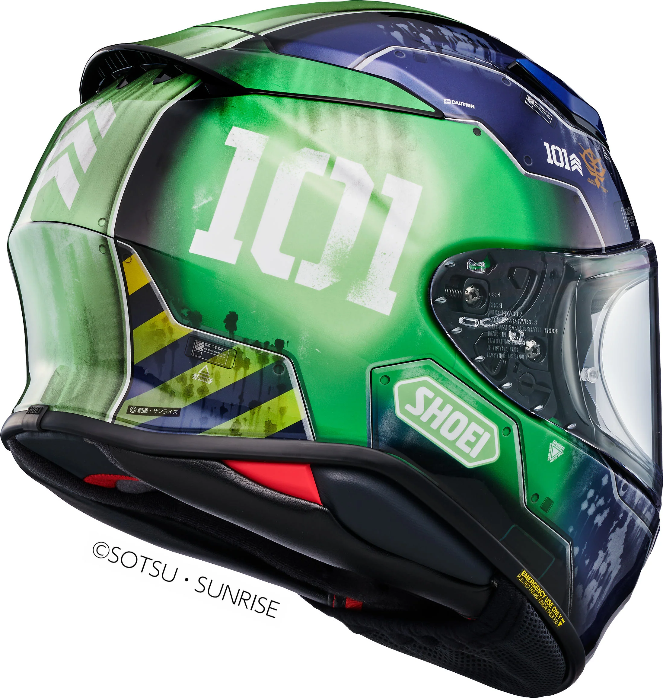 Shoei NXR2 ZAKU I TC-11 - Image 2