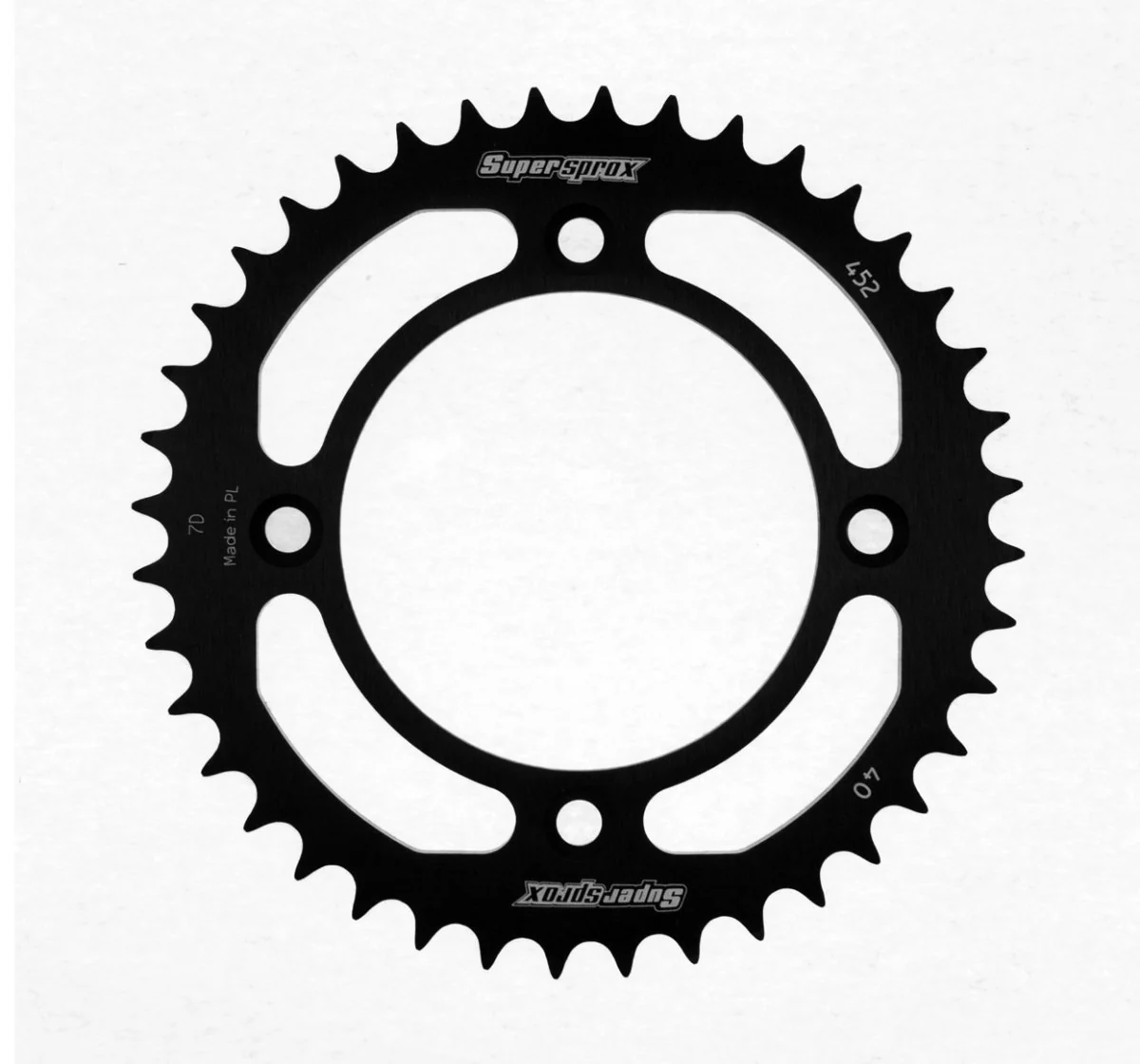 Supersprox takaratas Alu RAL-452:41 Black