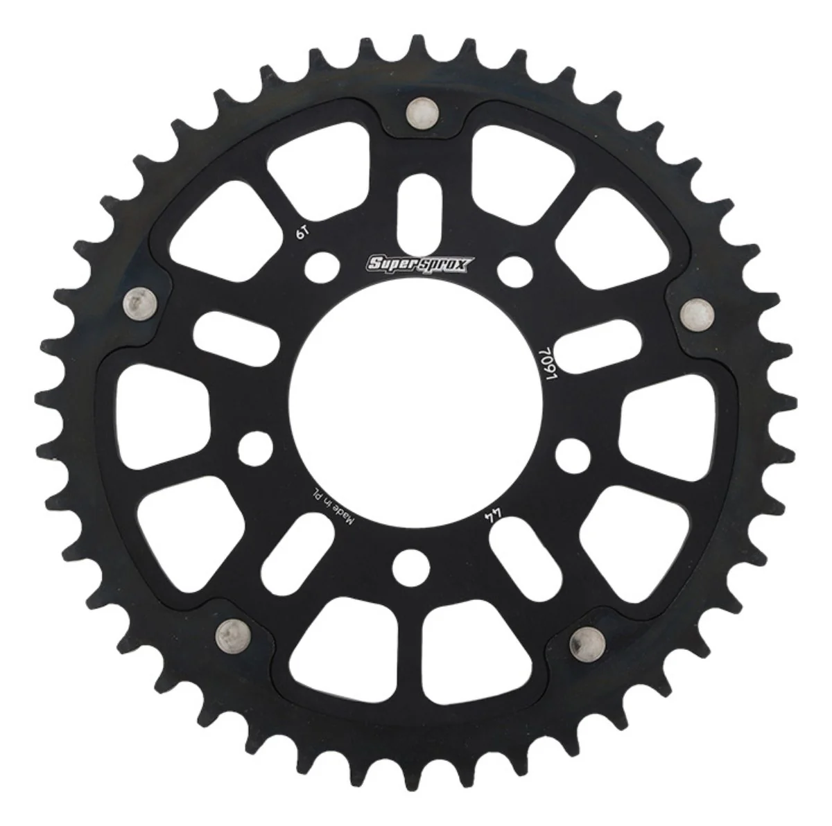 Supersprox Stealth takaratas Black 7091-RST-44-0