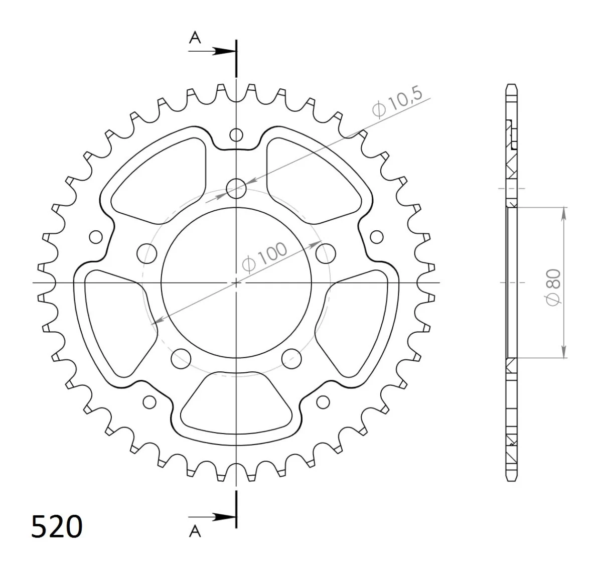 Supersprox Stealth takaratas Gold 2698-RST-39-9