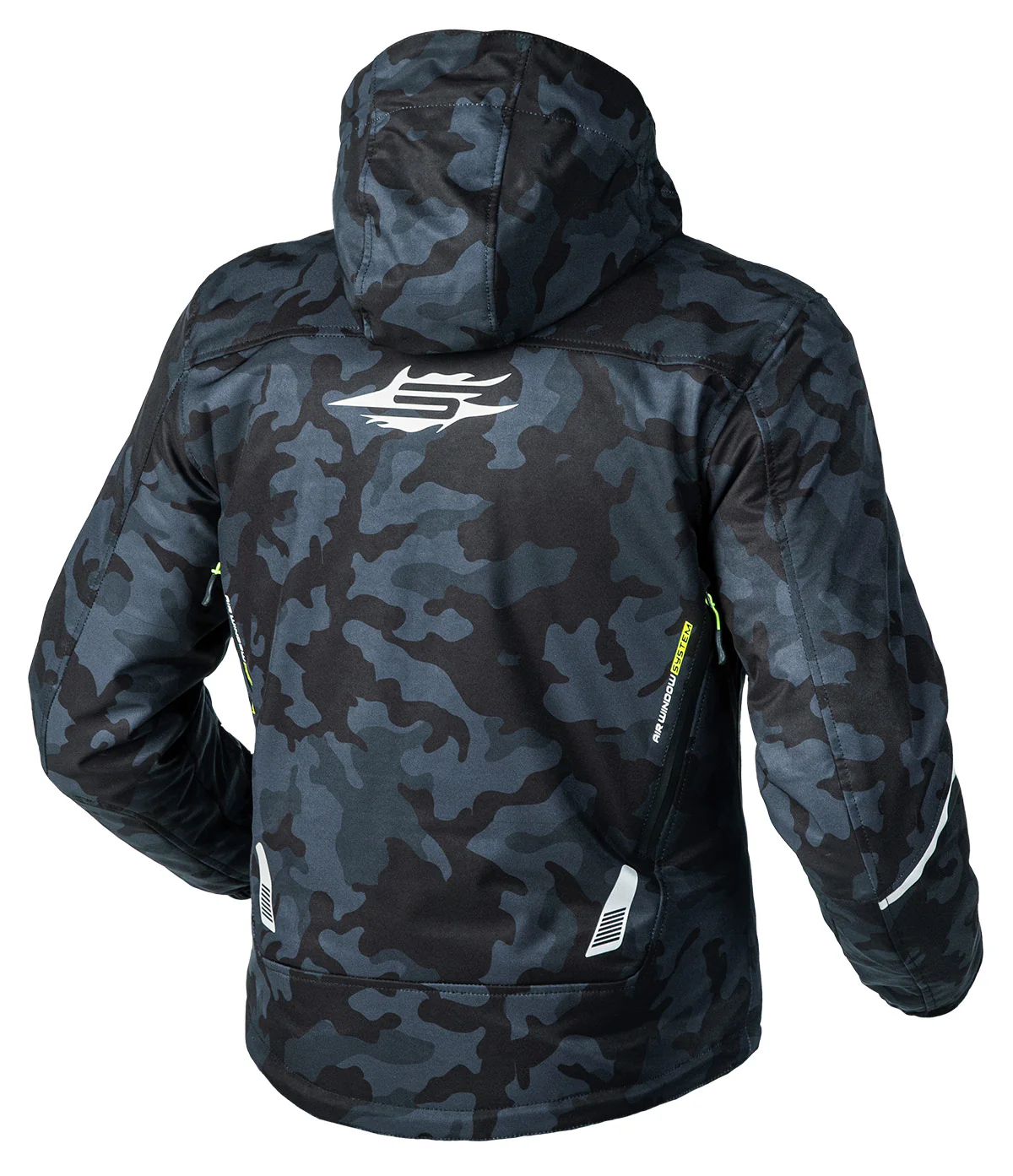 Sweep Breakout vedenpitävä softshell ajotakki, tummanharmaa/camo - Image 2