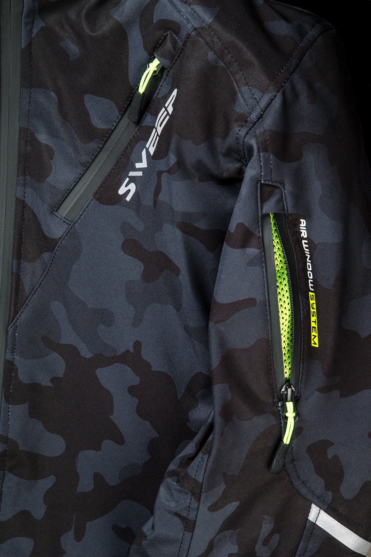 Sweep Breakout vedenpitävä softshell ajotakki, tummanharmaa/camo - Image 3