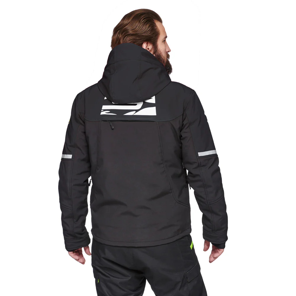 Sweep Concordia softshell takki, musta/valkoinen - Image 2