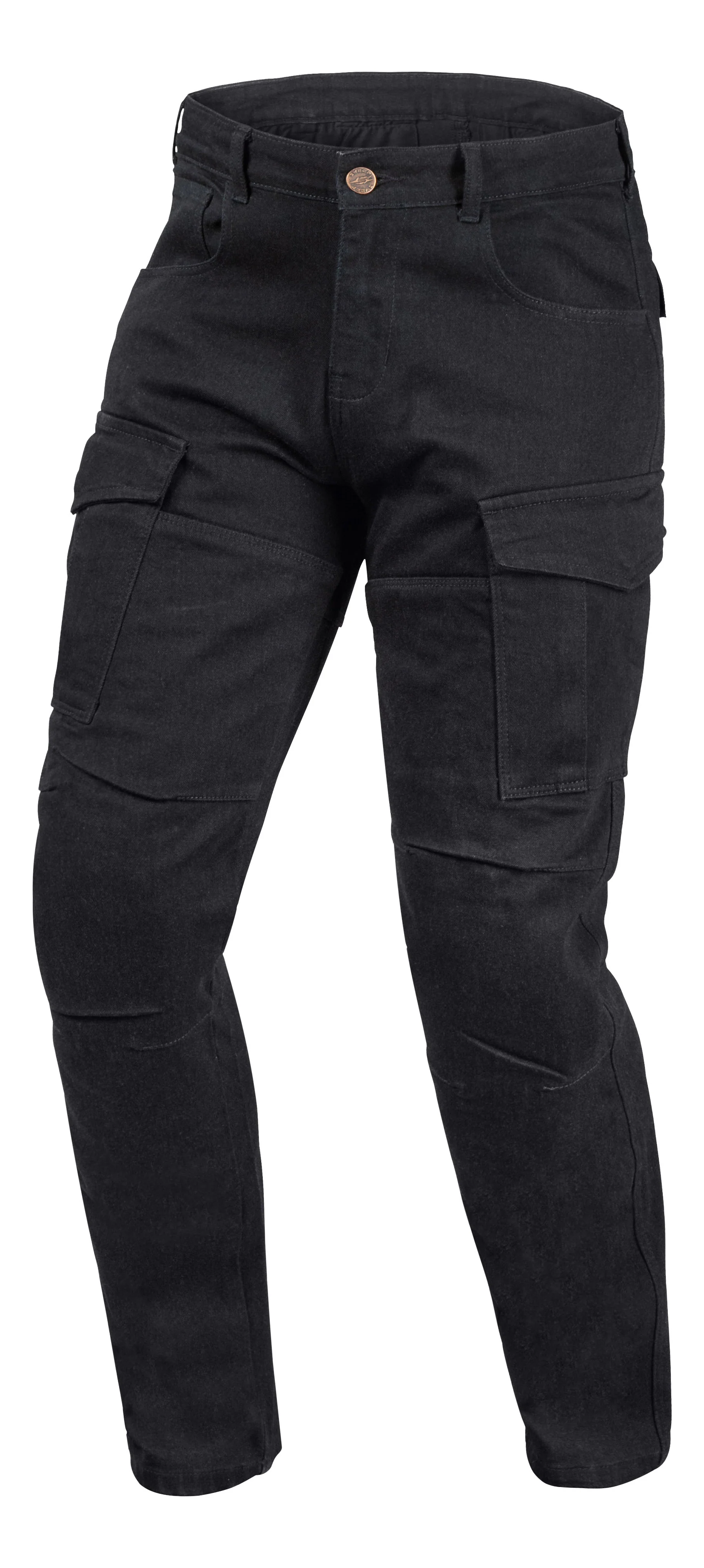 Sweep Eagle Cargo naisten yksikerros Cordura ajofarkut, musta