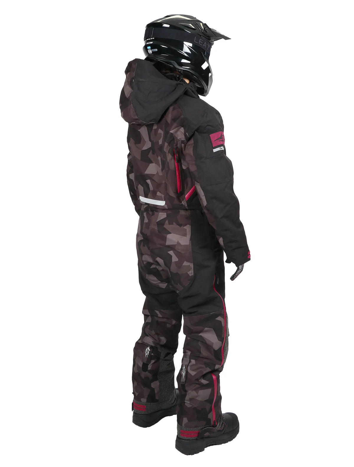 Sweep Peak Insulated naisten kelkkahaalari, musta/camo/purppura - Image 3