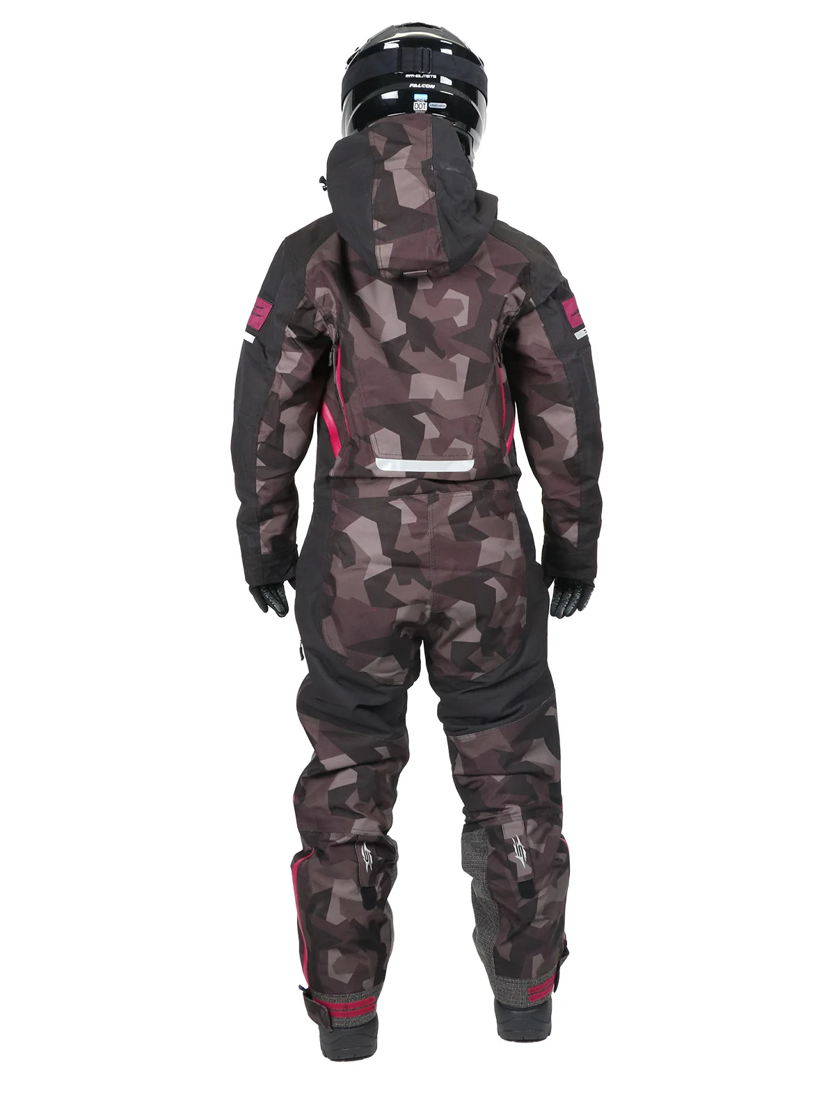 Sweep Peak Insulated naisten kelkkahaalari, musta/camo/purppura - Image 4