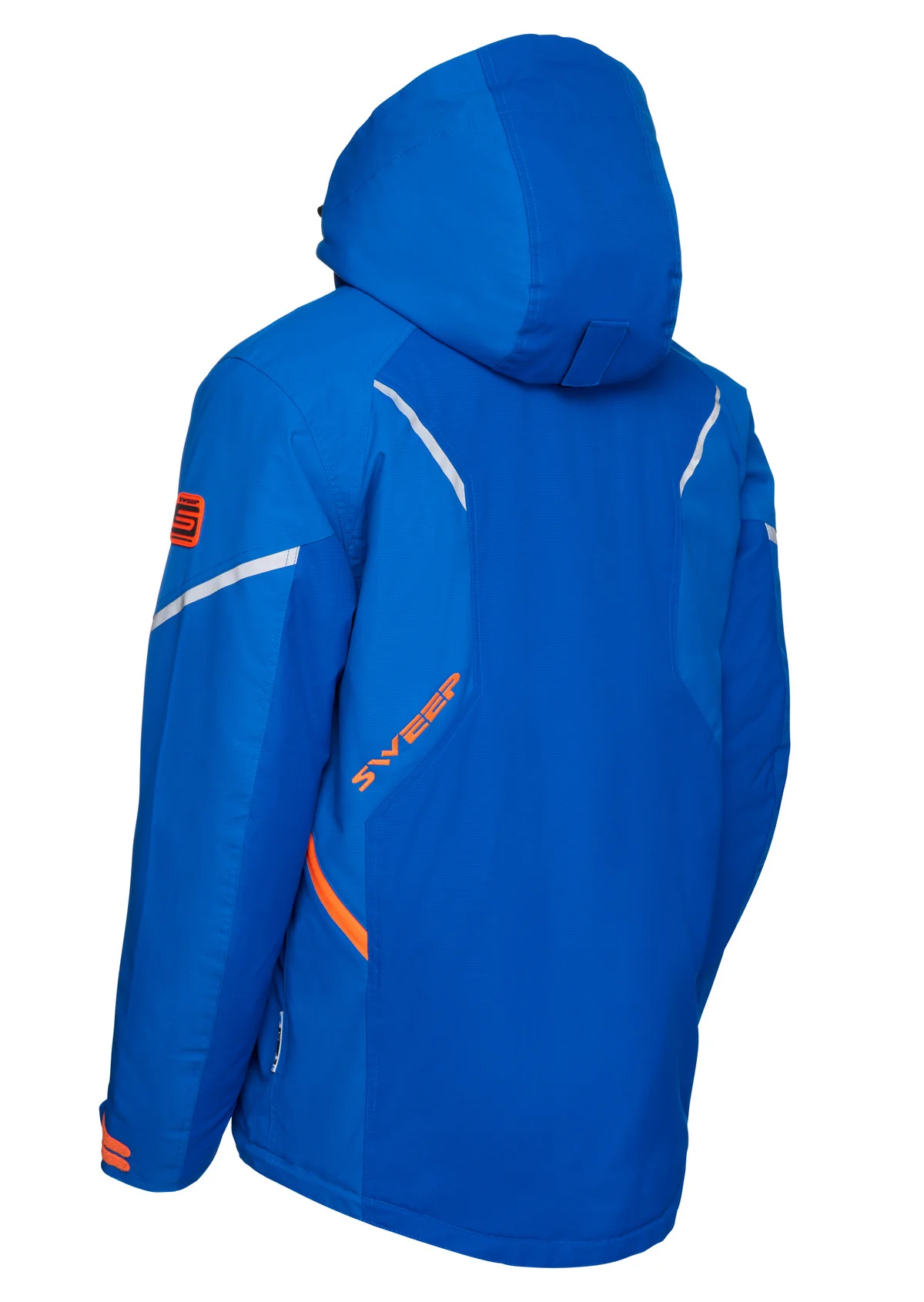 Sweep Recon kelkkatakki, 2-sävy sininen/oranssi - Image 3