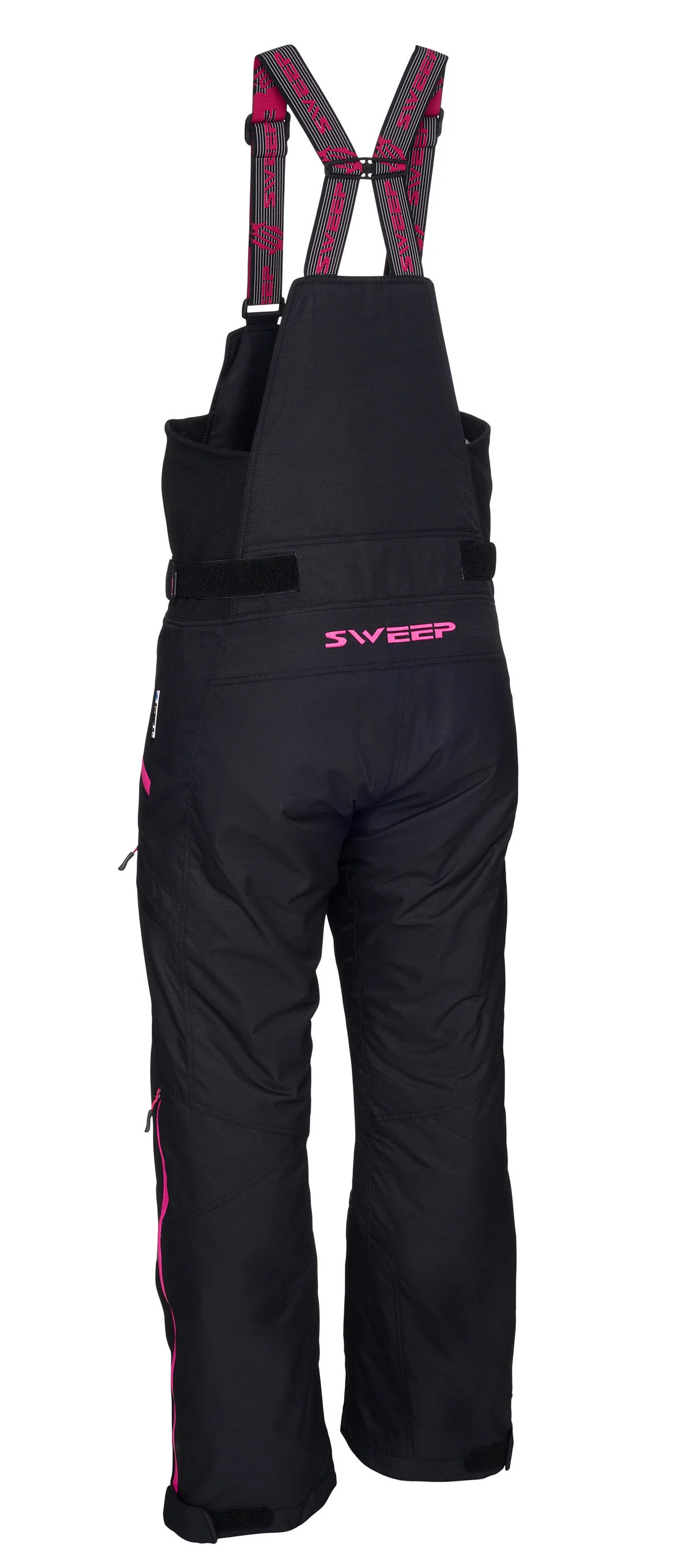 Sweep Recon naisten kelkkahousut, musta/pinkki - Image 3