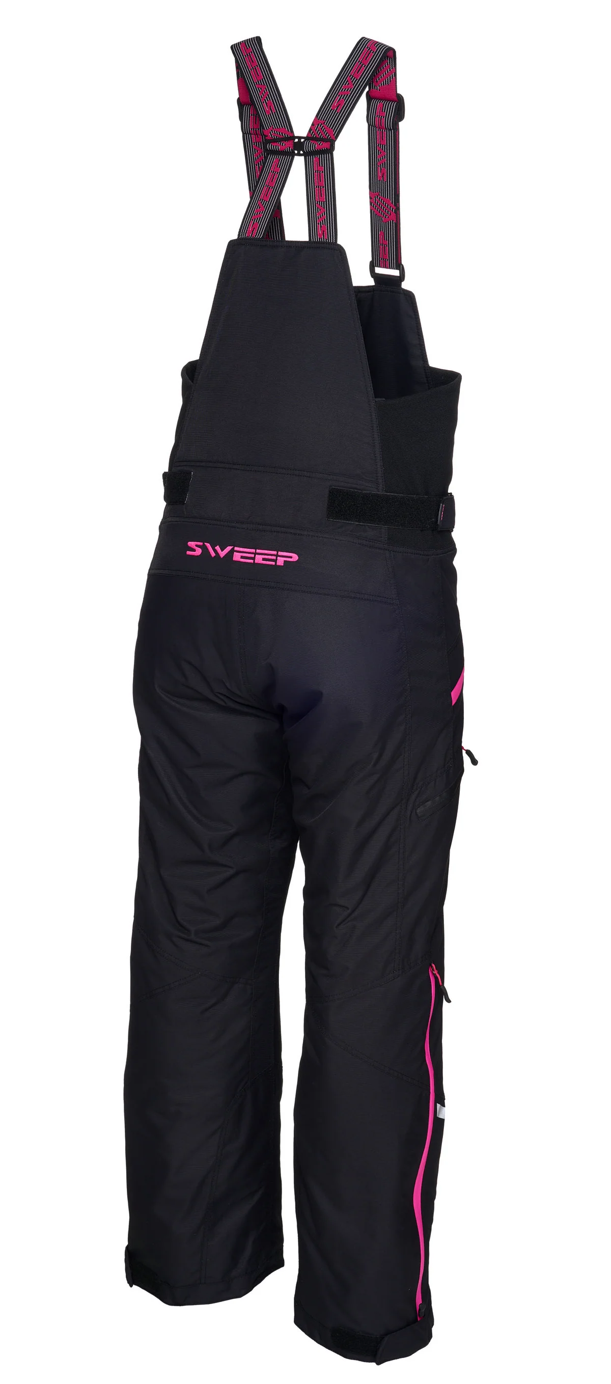 Sweep Recon naisten kelkkahousut, musta/pinkki - Image 4