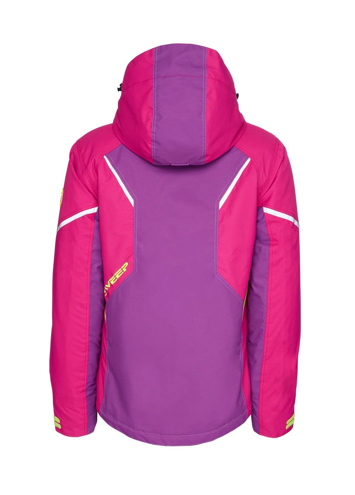 Sweep Recon naisten kelkkatakki, purppura/neon keltainen - Image 4