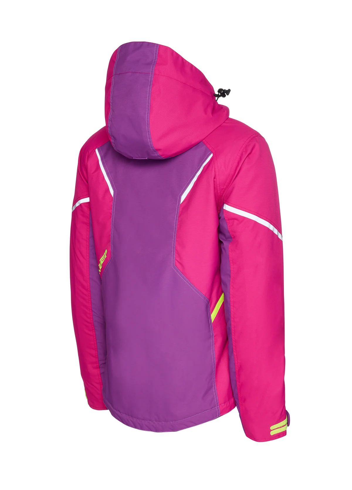 Sweep Recon naisten kelkkatakki, purppura/neon keltainen - Image 6