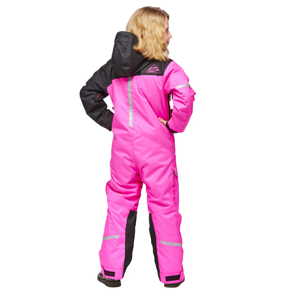Sweep Snowcore Evo 2.0 lasten kelkkapuku, pinkki/musta/valkoinen - Image 2