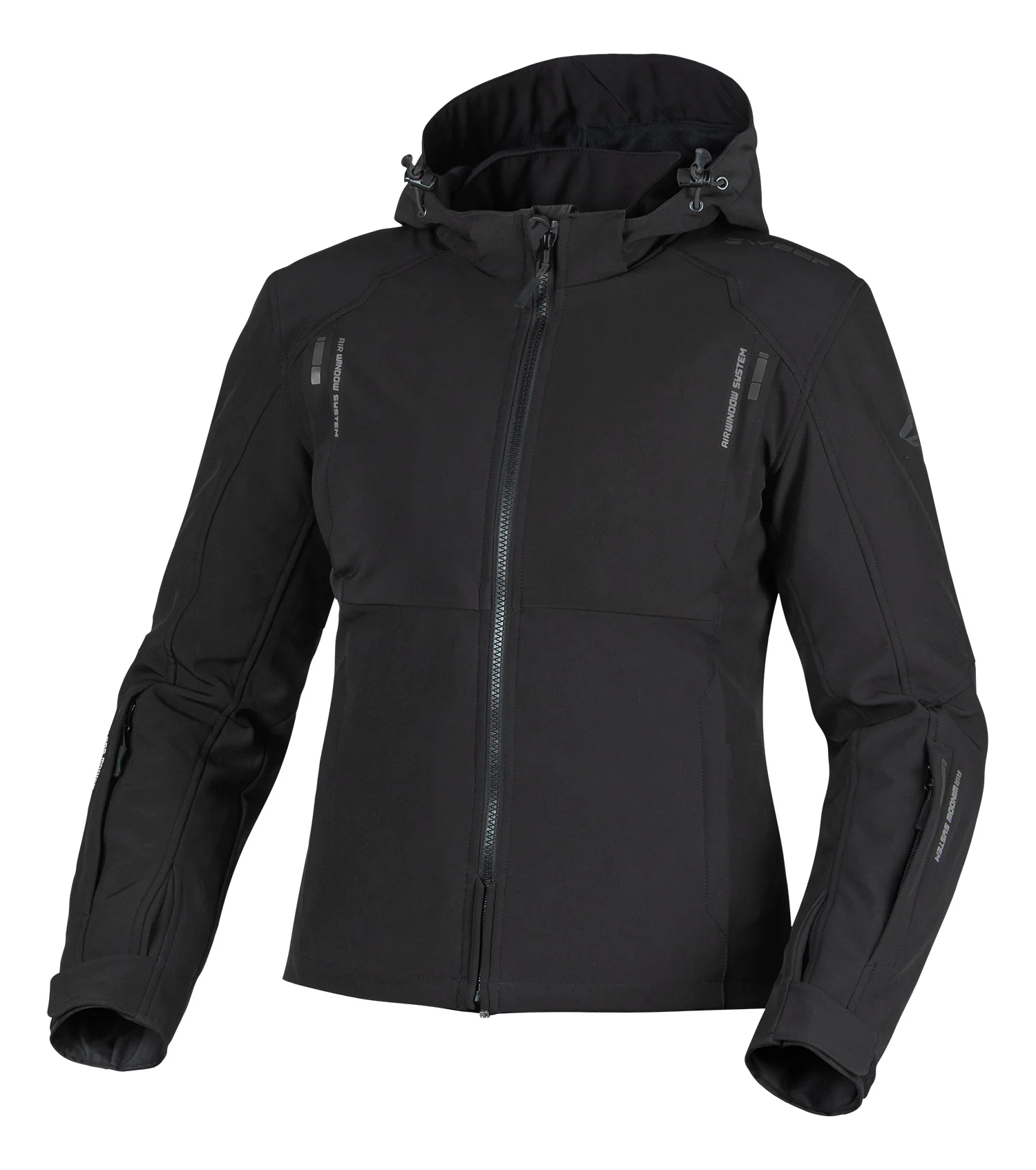 Sweep Suburb naisten softshell ajotakki, musta