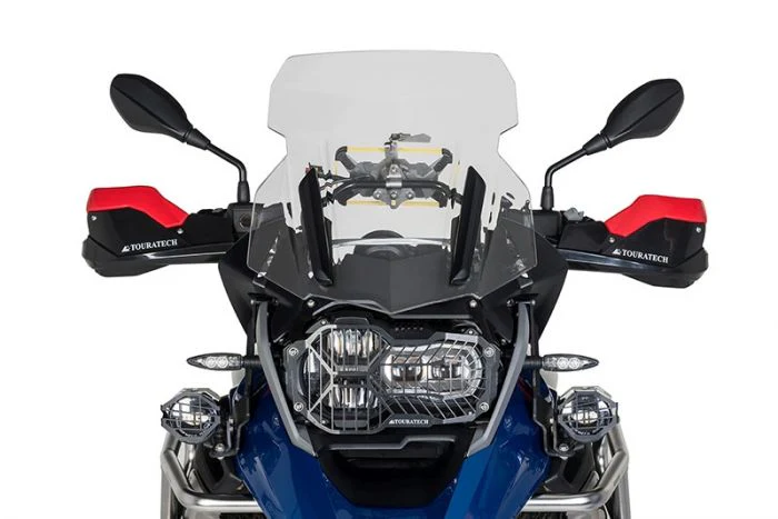 Touratech Windscreen, M, transparent, for BMW R1250GS/Adventure/R1200GS