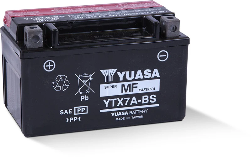Yuasa MF VRLA Battery YTX7A-BS (CP) 12V