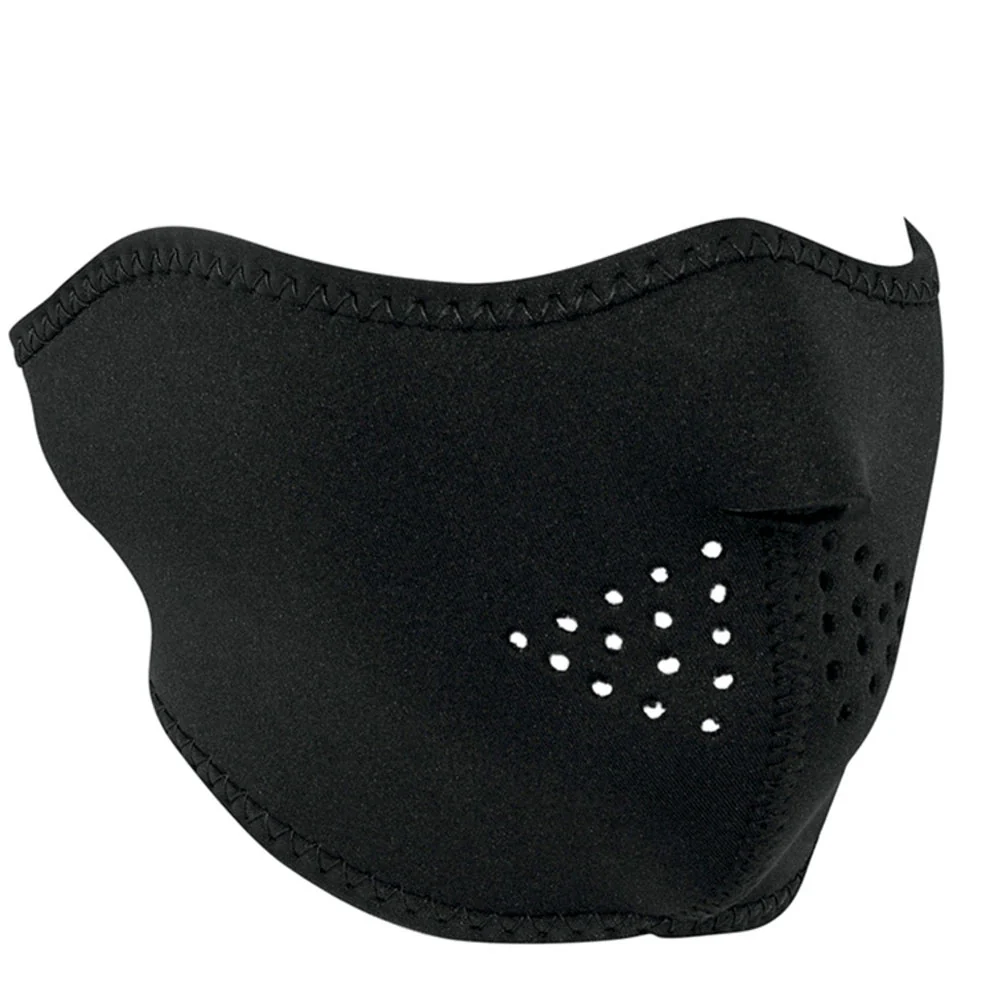 ZanHeadgear neopreenimaski, puolikas, musta