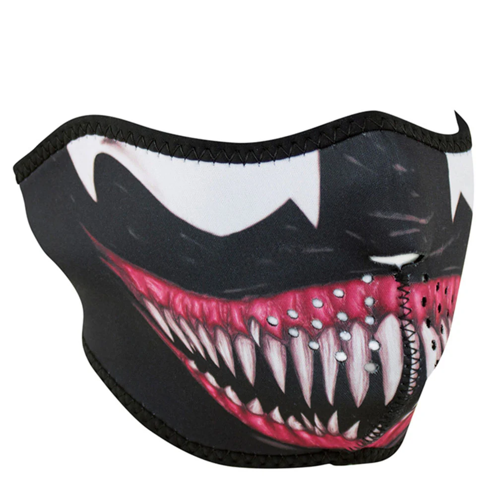 ZanHeadgear neopreenimaski, puolikas, Toxic